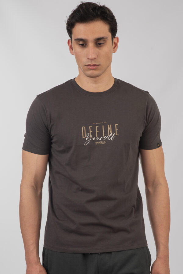 T-shirt ανδρικό cotton TS-9046 Khaki
