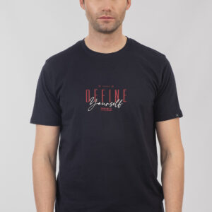 T-shirt ανδρικό cotton TS-9046 Navy