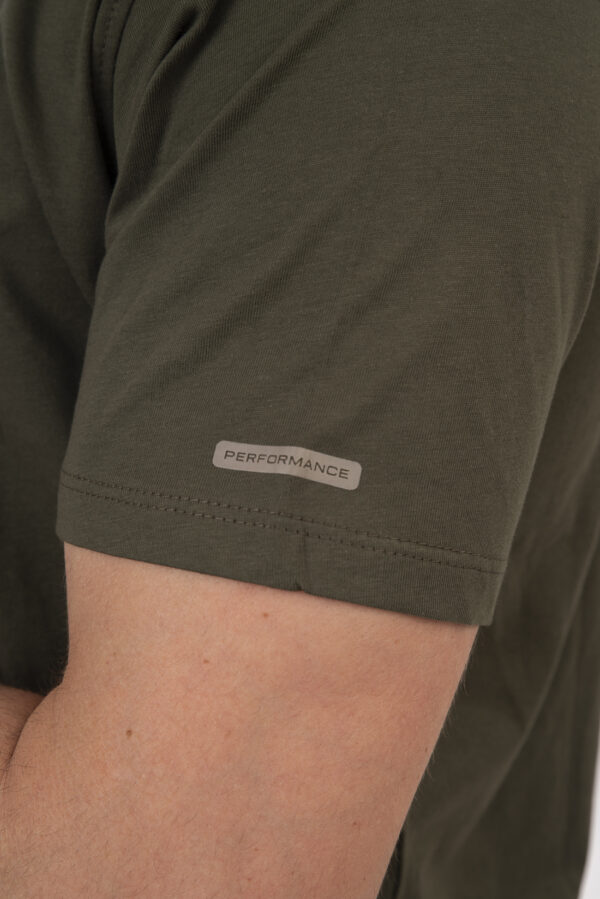 T-shirt ανδρικό cotton TS-9054 Khaki - Image 2