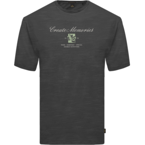 T-shirt ανδρικό cotton TS-9057 Anthracite