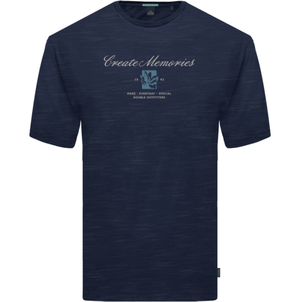 T-shirt ανδρικό cotton TS-9057 Navy