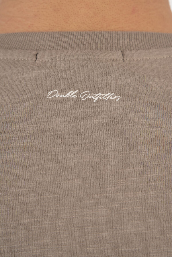 T-shirt ανδρικό cotton TS-9057 Digital Grey - Image 3