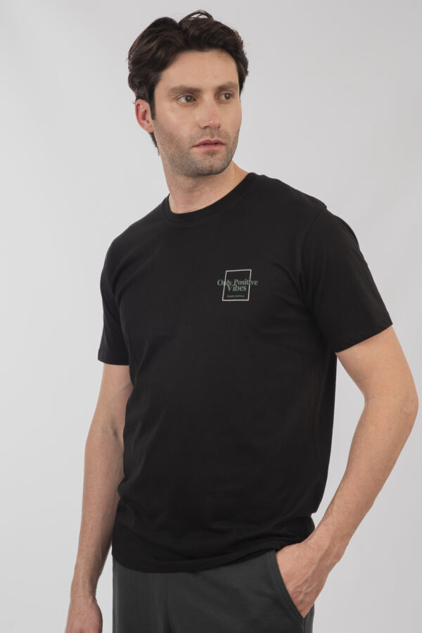 T-shirt ανδρικό cotton TS-9058 black