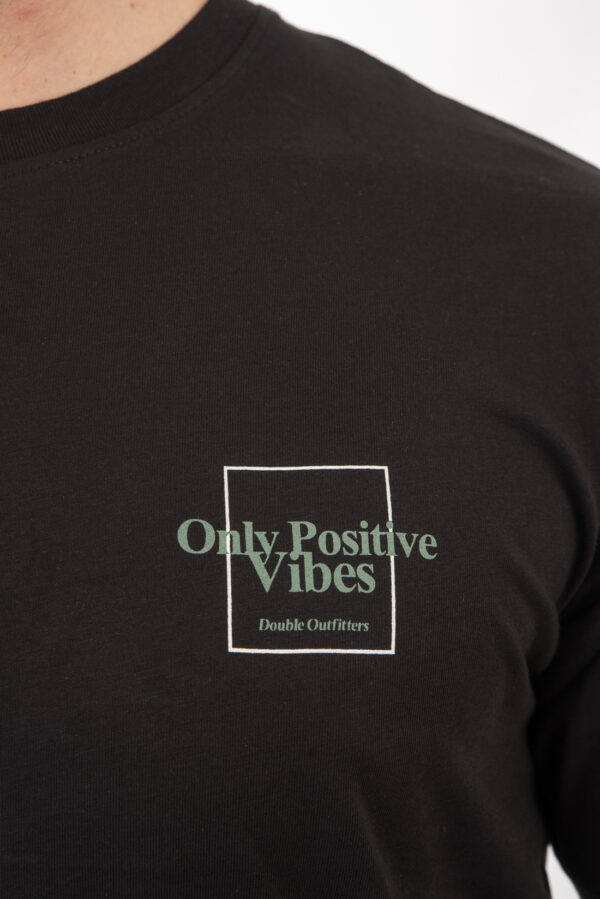 T-shirt ανδρικό cotton TS-9058 black - Image 3