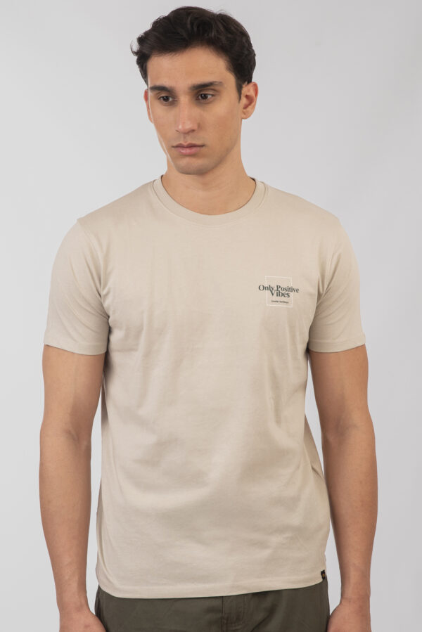 T-shirt ανδρικό cotton TS-9058 Ice Grey - Image 2
