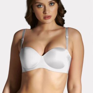 Σουτιέν χωρίς ραφές μπαλκονέ με ενίσχυση beige