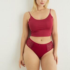 3 τεμάχια στρινγκ ψηλόμεσο δαντέλα sexen