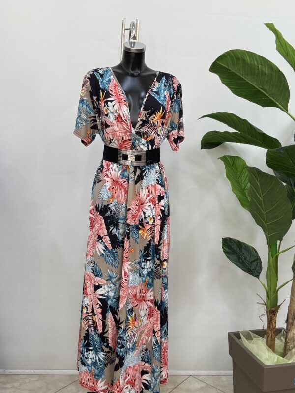 Γυναικείο φόρεμα κρουαζέ Plus Size