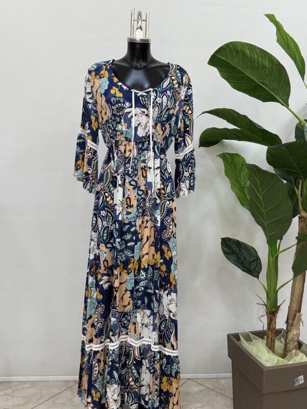 Γυναικείο boho maxi φόρεμα