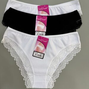 Προσφορά Pack 5 τεμάχια Slip bikini βαμβακερό No L