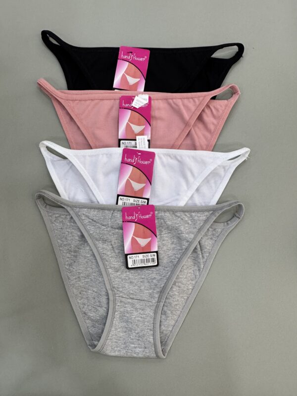 Προσφορά Pack 4 τεμάχια Slip bikini βαμβακερό S/M