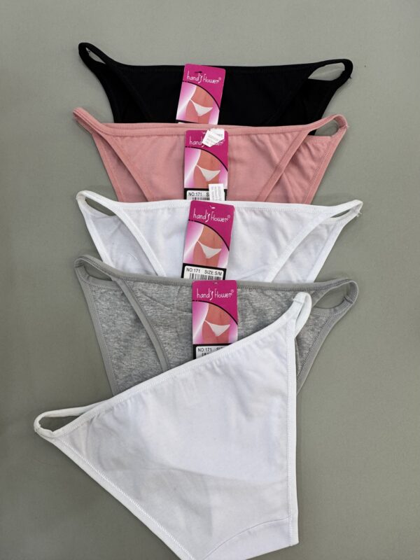 Προσφορά Pack 4 τεμάχια Slip bikini βαμβακερό S/M - Image 2