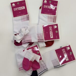 4τεμάχια σοσόνια γυναικεία με πολύχρωμες πατούσες