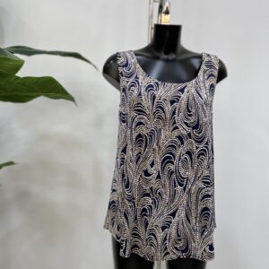 Κλασική γυναικεία αμάνικη μπλούζα