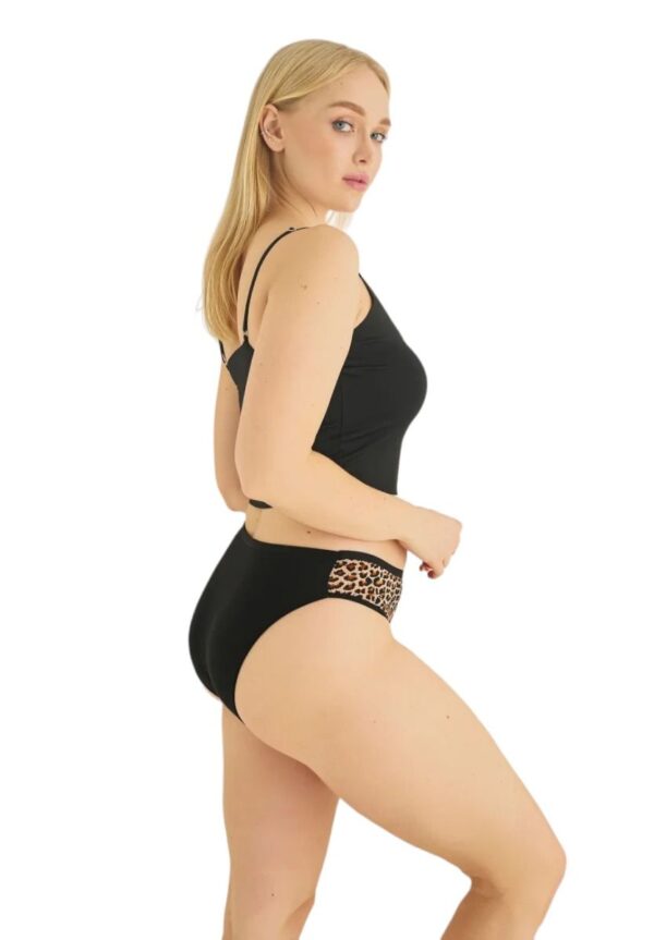 2 τεμάχια κυλότα midi 3/4 leopard Juliette sexen - Image 2