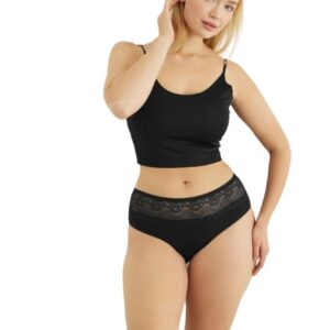 3 τεμάχια σλιπ γυναικεία ψηλοκάβαλα 3/4 Evelyn sexen