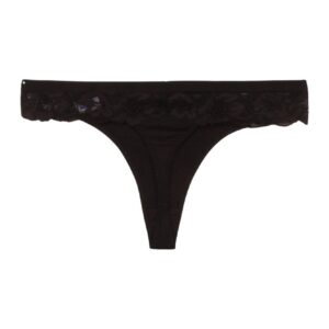 2 τεμάχια στρινγκ berrak βαμβακερό με δαντέλα