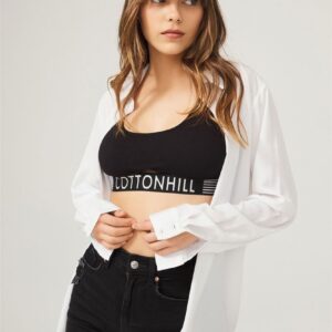 Μπουστάκι cottonhill με ενίσχυση athleisure style