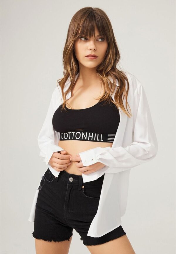 Μπουστάκι cottonhill με ενίσχυση athleisure style