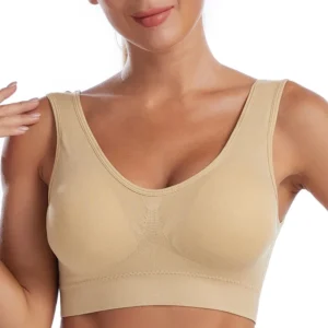Μπουστάκι plus size μαλακό με αποσπώμενα caps