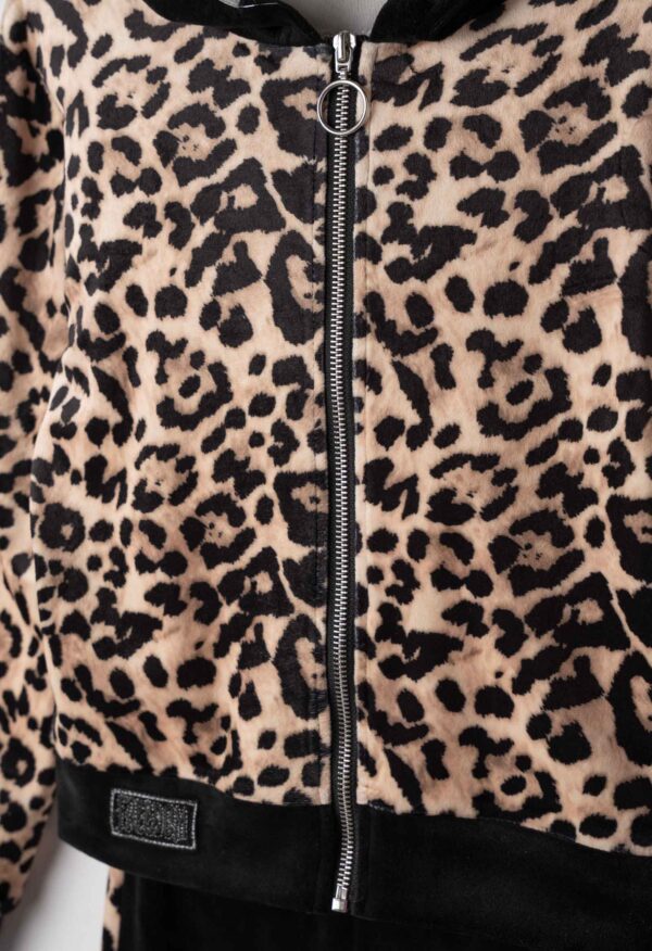 Ζακέτα και παντελόνι σε  animal print για κορίτσια  6-16 ετών -Εβίτα - Image 4