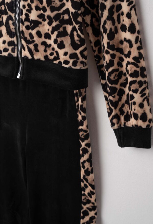Ζακέτα και παντελόνι σε  animal print για κορίτσια  6-16 ετών -Εβίτα - Image 3