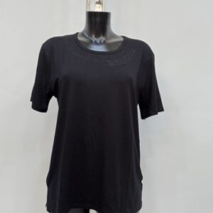 Κλασική μαύρη γυναικεία μπλούζα