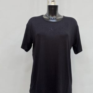 Κλασική μαύρη γυναικεία μπλούζα