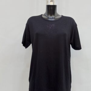 Κλασική μαύρη γυναικεία μπλούζα