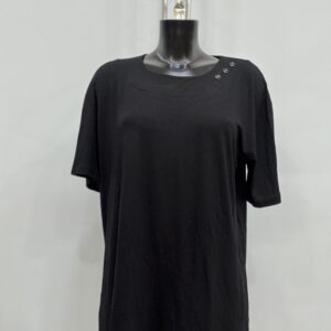 Κλασική μαύρη γυναικεία μπλούζα