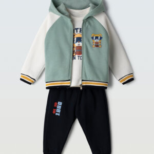 Hashtag6-24ΜηνώνΒρεφικό Σετ 3τμχ Ζακέτα Χειμερινό