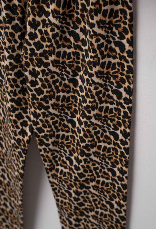 Σετ μπλούζα με κολάν animal print για κορίτσια 6 έως 12 μέγεθος - Εβίτα - Image 4