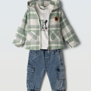 Hashtag 6-18 Μηνών Παιδικό Σετ 3τμχ Χειμερινό