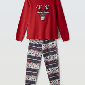 Εβίτα 6-16Ετών Χριστουγεννιάτικη Παιδική Πιτζάμα Χειμερινή