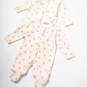 Eβίτα Mini Βρεφικά Ολόσωμα Φορμάκια Multipack 2τμχ 0-12 Μηνών