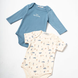 Hashtag Mini Βρεφικά Φορμάκια Multipack 2τμχ 0-12 Μηνών MI510