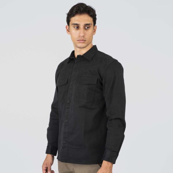 GS-5118 BLACK Overshirts