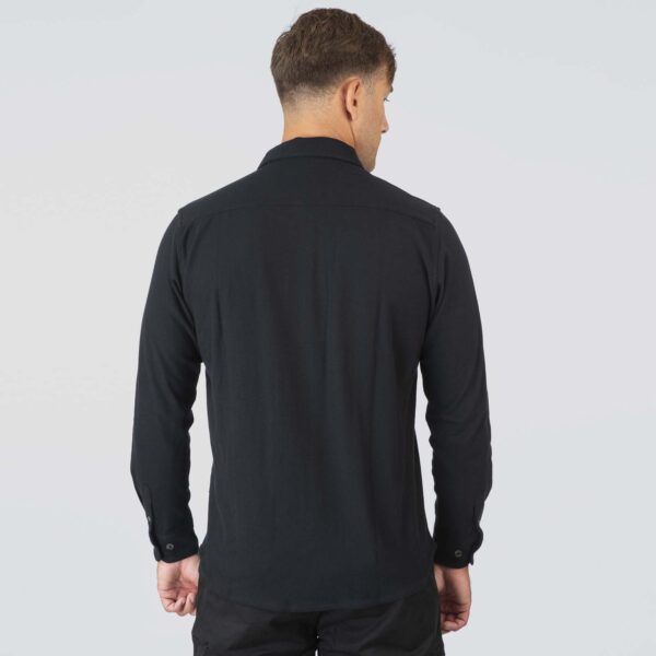 GS-5125 BLUE BLACK Shirts Special Pique - Image 3