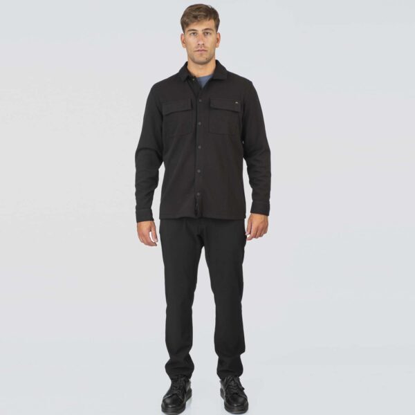 GS-5135 Overshirts BLACK Special Diagonal - Image 6