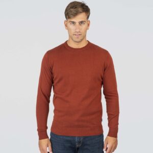 KNIT-8019-TERRACOTTA Crewneck