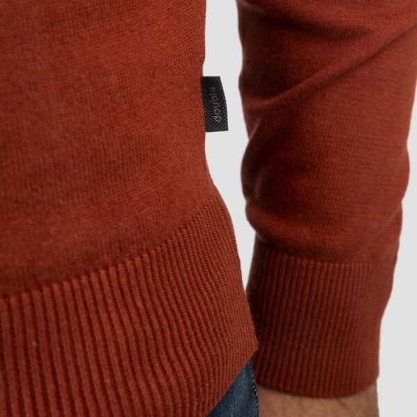 KNIT-8019-TERRACOTTA Crewneck - Image 4