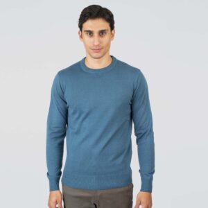KNIT-8019-PETRON MELANGE Crewneck