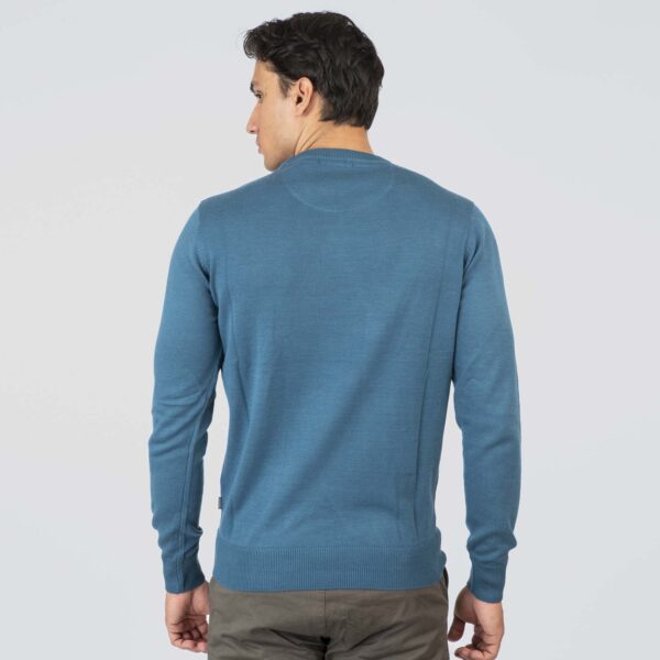 KNIT-8019-PETRON MELANGE Crewneck - Image 3
