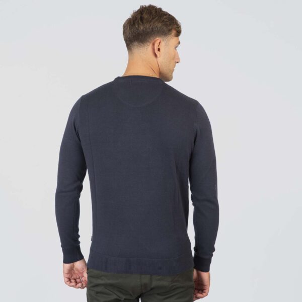 KNIT-8019-NAVY Crewneck - Image 3