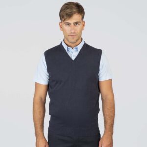 KNIT-8022-NAVY Vest