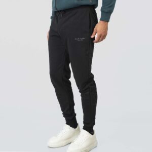MPAN-6029-BLACK Jogger Pants Terry Fleece Φούτερ