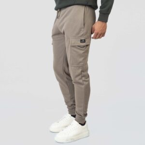MPAN-6031-SMOKE Jogger Pants Terry Fleece Φούτερ