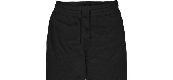 MPAN-6037 BLACK Jogger Pants with Elastic Waistband and Hem - Image 3