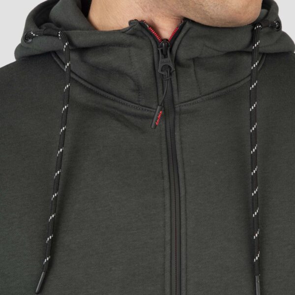 MTOP-1091-FOREST GREEN Brushed Fleece Φούτερ Ανδρική Ζακέτα - Image 6