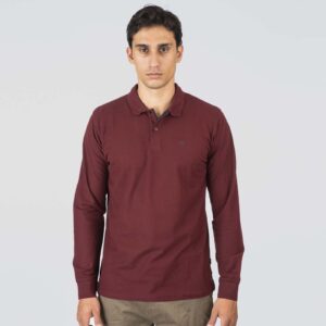 PS-3057-BORDEAUX Polo Pique